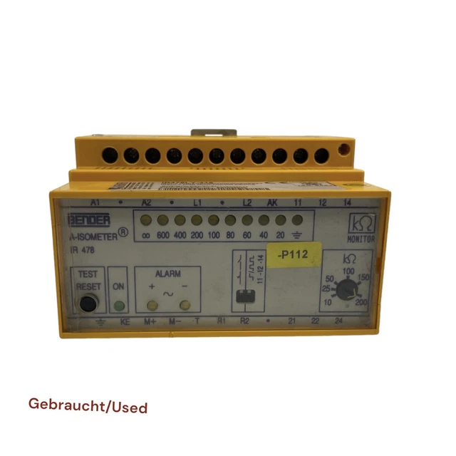 Bender A-Isometer Ir478Ly-416 Dispositivo Di Monitoraggio Isolamento
