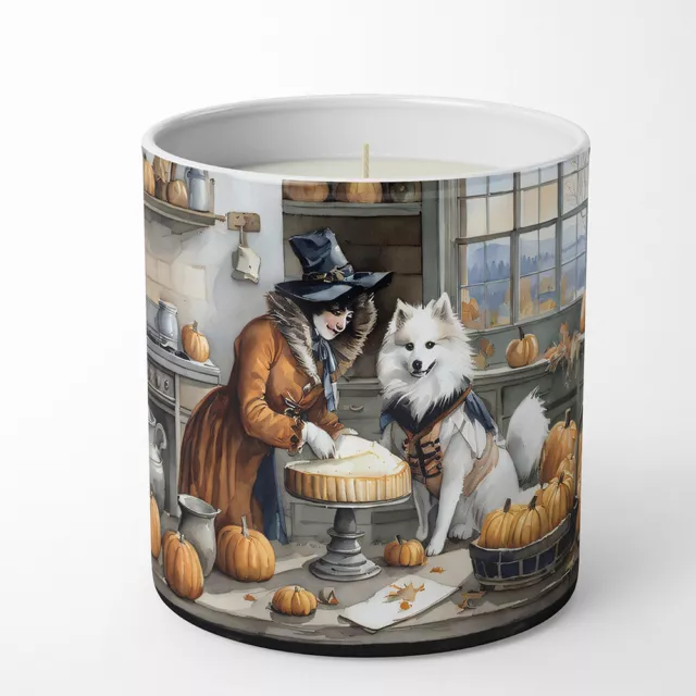 American Eskimo Kitchen Pumpkin Spice 10 oz Decorative Soy Candle DAC1724CDL