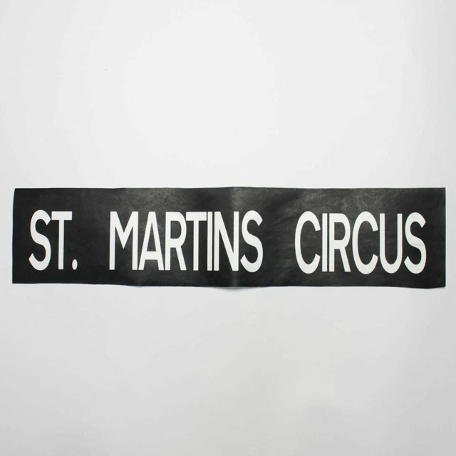 St. Martins Zirkus Busjalousie Vintage Siebdruck Yardley Holz Ziel