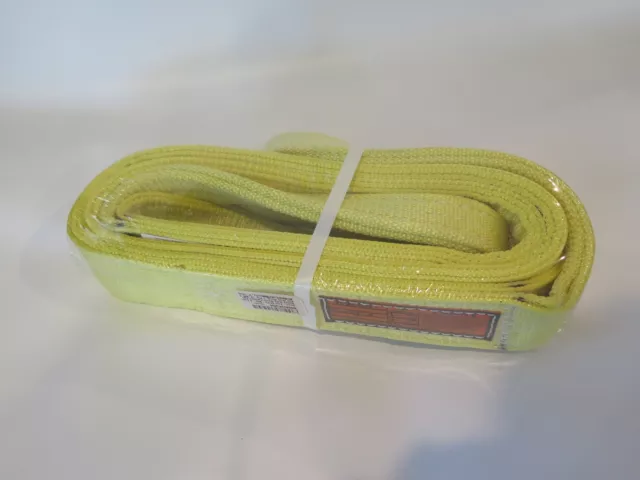 Web Sling, Recovery Strap 9 ft x 3 in - 3 ply Stren-Flex Made in USA