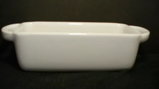 Williams Sonoma Bread Loaf Pan 11 1/4" L x 3" D Off White Portugal - 1