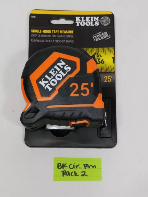 Klein Tools 9125 Tape Measure, 25-Foot Single-Hook