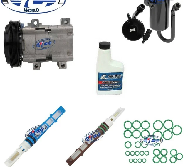 AC COMPRESSOR KIT Fits Ford Bronco F150 F250 F350 F53 OEM FS10 57126