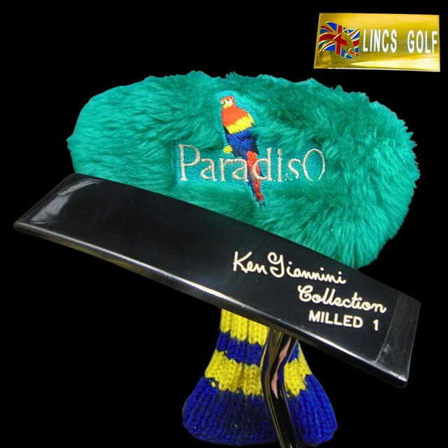 Ken Giannini Collection Milled 1 Putter 89cm Paradis0 Head Cover Ken Giannini Collection Milled 1 Putter 89cm Paradis0 Head Cover