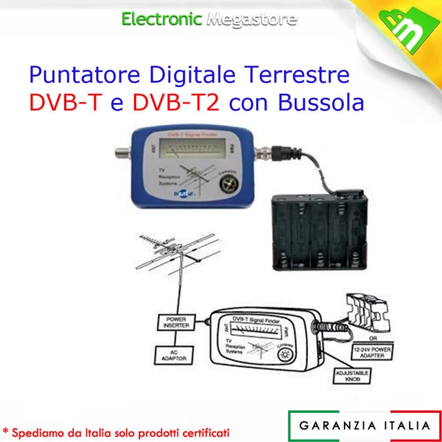 MISURATORE DI SEGNALE MULTISPECTRUM TV-SAT SCR TVCC E RETI LAN FULL HD 52'' 10 Bit - Foto 12