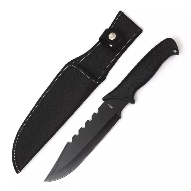 Tactical Survival Military Bowie Camping Hunting Knife Full Tang HF093