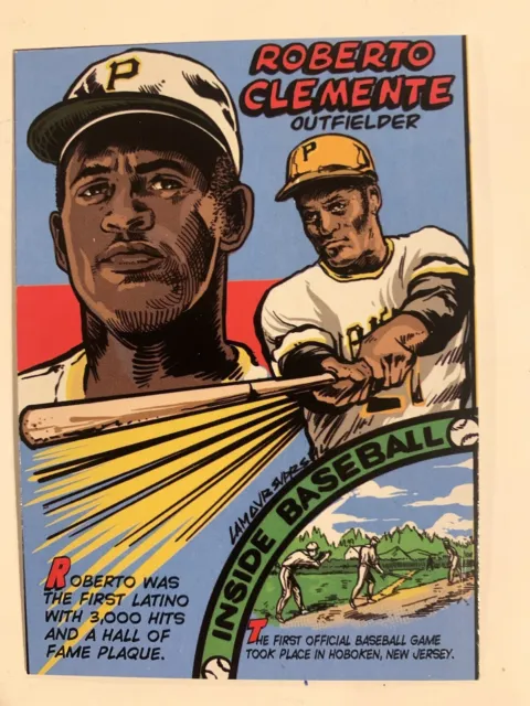 Roberto Clemente 2023 Topps Archives 1979 Comics Insert 79TC-14 HOF