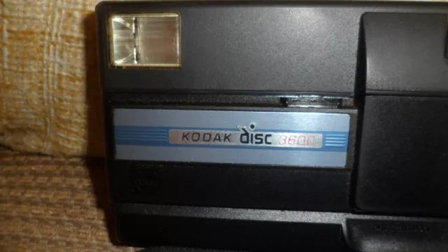 Kodak Disc 3600 Vintage Camera with case