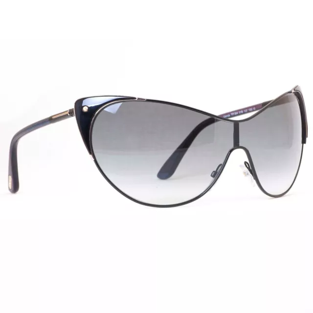 NEW TOM FORD Sunglasses Women's Cat eye TF364 TF364 Black 01B Vanda ...