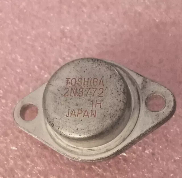 1pcs  2N3772 Si Bipolar Transistors - BJT 20A 60V 150W NPN  TO3  TOSHIBA