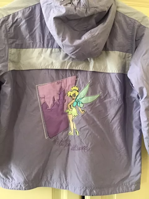 Disneyland Disney - blouson Veste Enfant 7/8 ans Vintage Fée Clochette 3