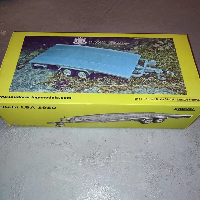 REMORQUE PLATEAU TRAILER – 1/12 LAUDORACING MODELS