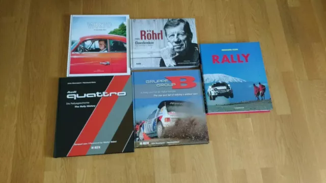 Buch Walter Röhrl Querlenker Wilfried Müller McKlein Publishing Porsche Museum