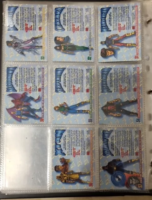 Marvel MASTERPIECES 1993 X-MEN 2099  SKYBOX Complete SPECTRA CHASE SET (8 Cards) 2