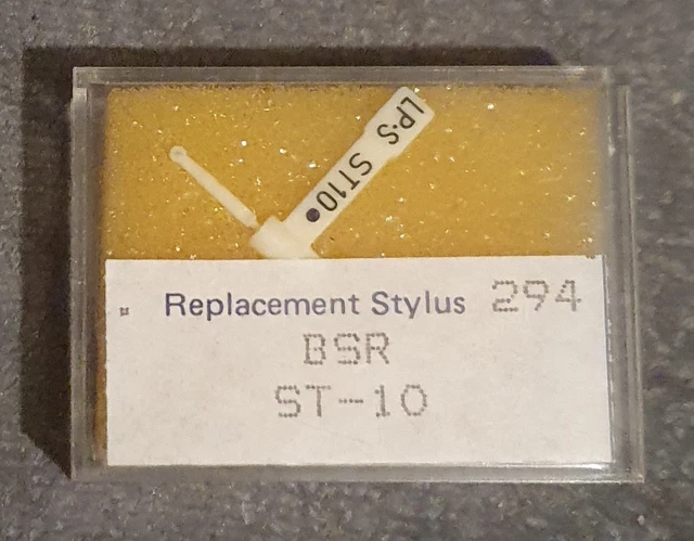 Diamant (aiguille) Pour Platine BSR ST-8 / ST-9 – Marque Emji, Fabrication Suisse