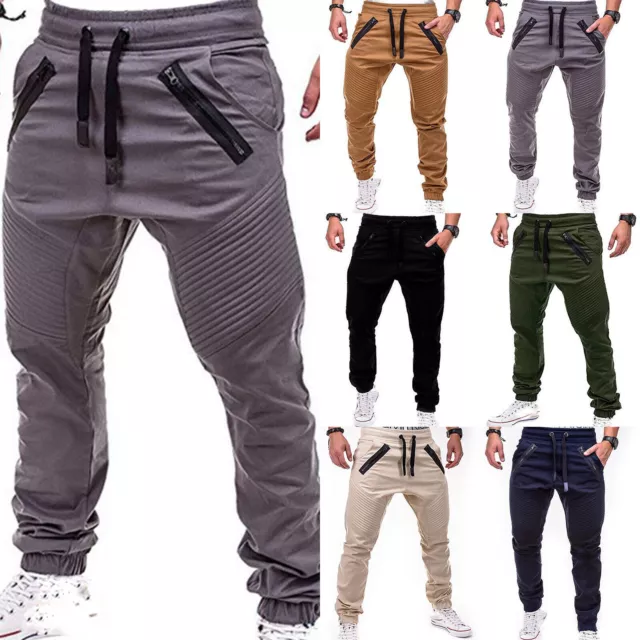 Hot Man Sport Trousers Tracksuit Bottoms Joggers Jogging Gym Fitness Sweatpants