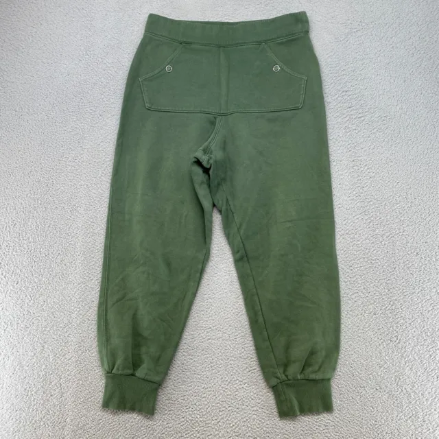 Y-3 Joggers Mens Small Baggy Adidas Yohji Yamamoto Fleece Pockets Green Sweats*