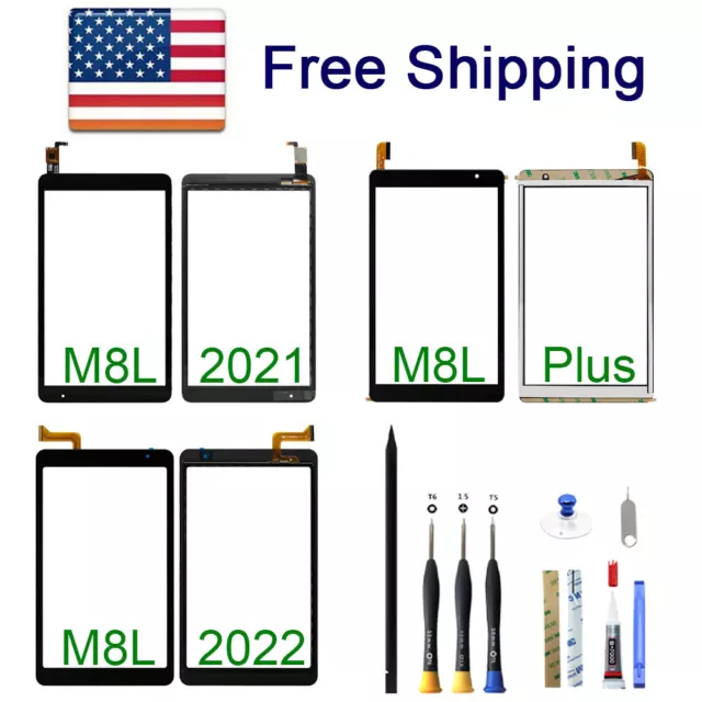 8" Touch Screen Digitizer Glass For BLU M8L 2021 2022/BLU M8L PLUS