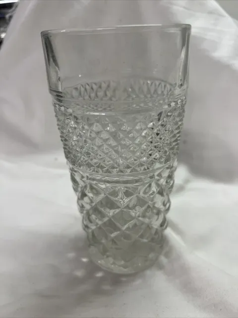 wexford crystal flat iced tea glass Anchor Hocking Discontinued Free Shipping