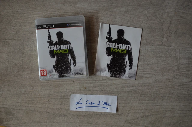 Call of Duty Modern Warfare 3 MW3 complet sur Playstation 3 PS3 - FR TBE