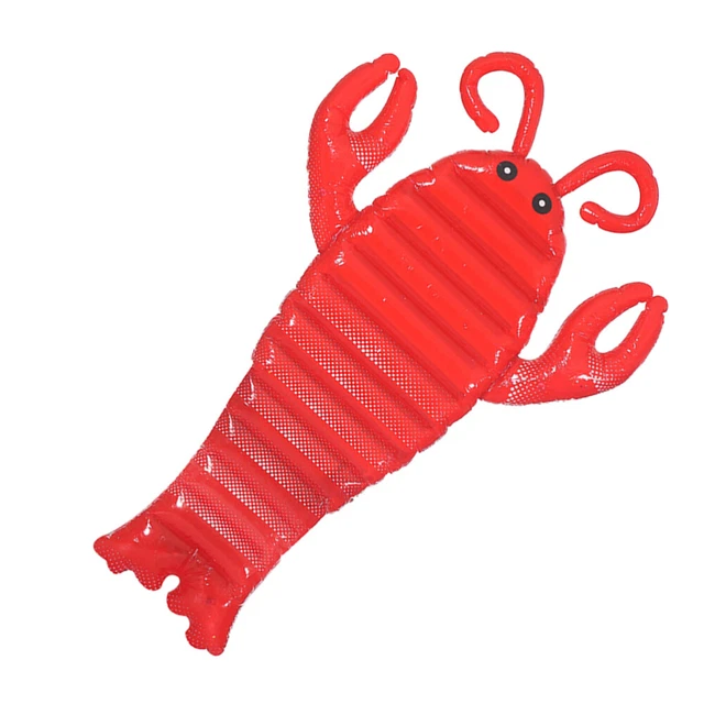 1 pieza Creative Lobster Shape piscina esterilla inflable natación