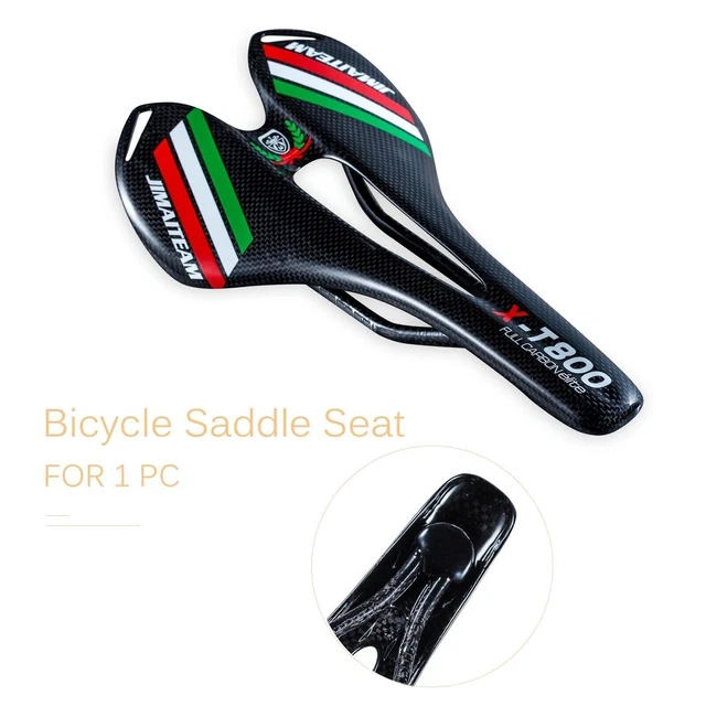 Sattelsitz Fahrrad Carbonfaser MTB Mountain Road Seat Kissen Sättel Pad