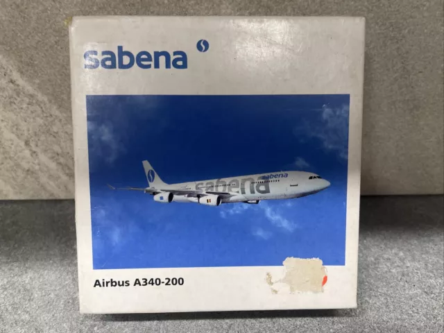 Herpa 1/500 507325 Flugzeug Airbus A340-200 Sabena