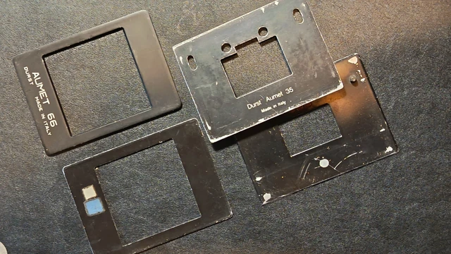 Lot De 4 Porte-négatifs Réplique Durst – Formats Aumet35 (24x36) Et Aumet66 – Neufs
