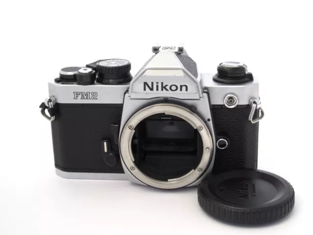 Nikon FM2 N chrom analoge Spiegelreflexkamera Gewährleistung 1 Jahr