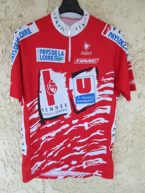 Maillot Cycliste Vintage LA GILDASIENNE CREDIT MUTUEL – Taille XL