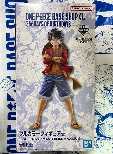 FIGURINE ONE PIECE Base Shop Kuji 366 Days of Birthday Luffy neuve jamais... EUR 465,01 - FR