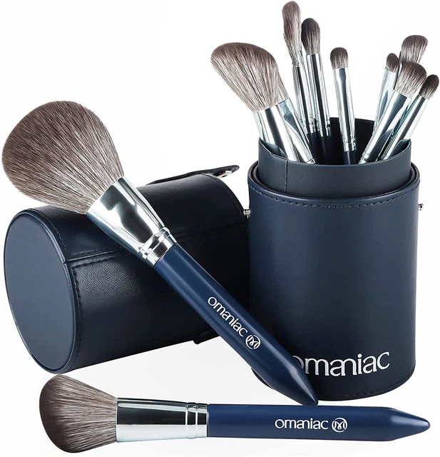 ® Pennelli Make Up, 12Pcs Set Di Pennelli Da Trucco Professionali Con Porta Penn