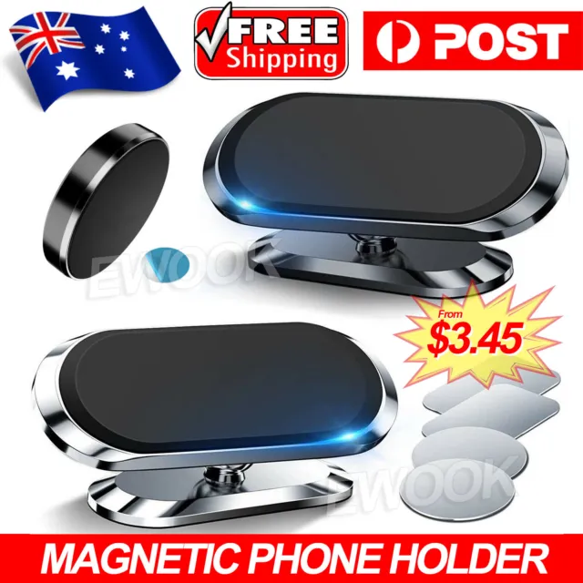 Magnetic Car Phone Holder Mount Dashboard Stand Universal for iPhone Samsung GPS