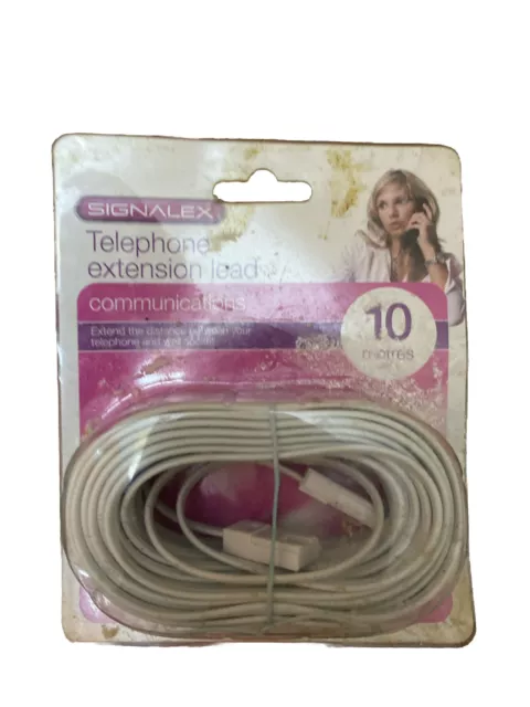 10m telephone extension lead