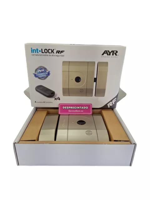 AYR int-Lock REF.504 x4 Cerradura Invisible de Alta Seguridad Amarilla Nueva ...
