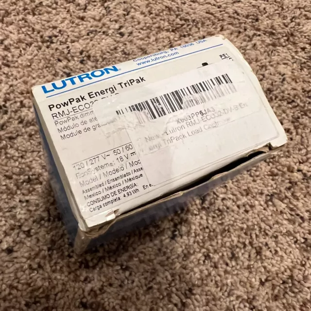 LUTRON RMJECO32DVB POWPAK Energi TriPak EcoSystem VIVE Dimming