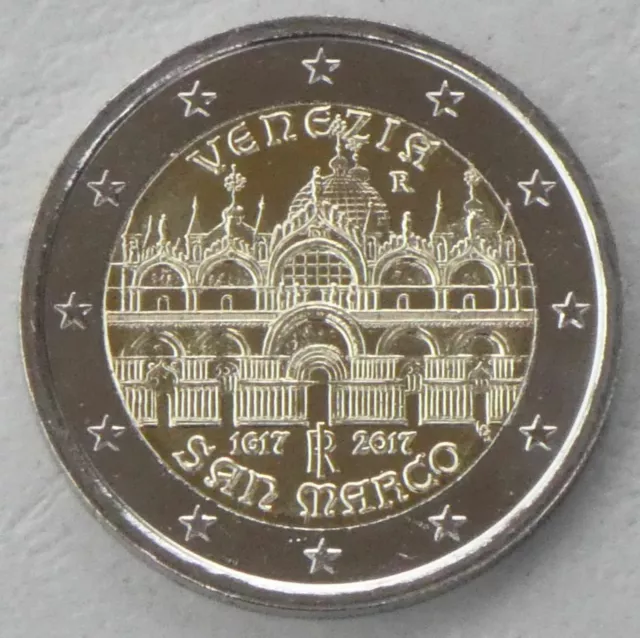 2 Euro Gedenkmünzeuro Italien 2017 Basilica di San Marco - Markusdom unz.