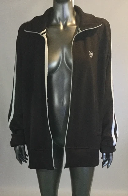 Roots Pista Giacca Zip da Uomo Taglia XL, Marrone