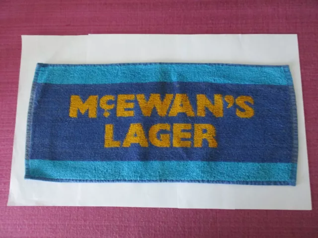 McEWAN'S LAGER BAR TOWEL