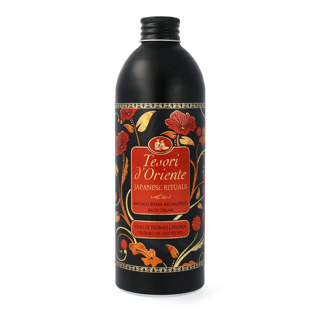 Crema da bagno tesori d'Oriente Japanese Rituals 500 ml con olio Tsubaki