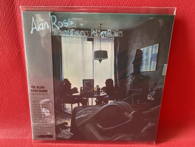 The Alan Ross Band-Restless Nights Korea Big Pink Mini Lp Cd Sealed W/Obi