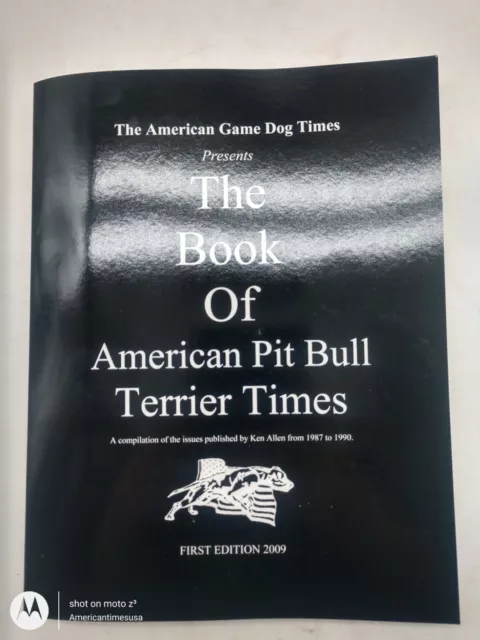 American Game Dog Times AGDT Sept 1987 To 1990 By Ken Allen