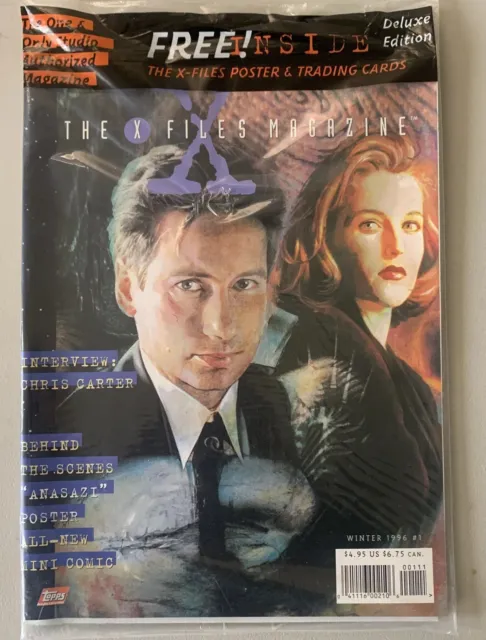 The X-Files Magazine: Official Collector's Edition # 1 - Winter, 1996 SEALED BAG