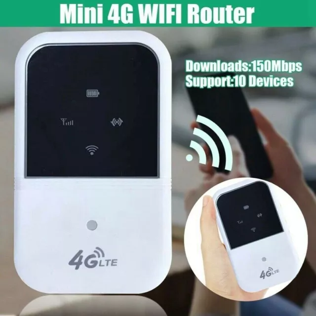 Portable 4G LTE WIFI Router 150Mbps Mobile Broadband Hotspot SIM Unlocked XY