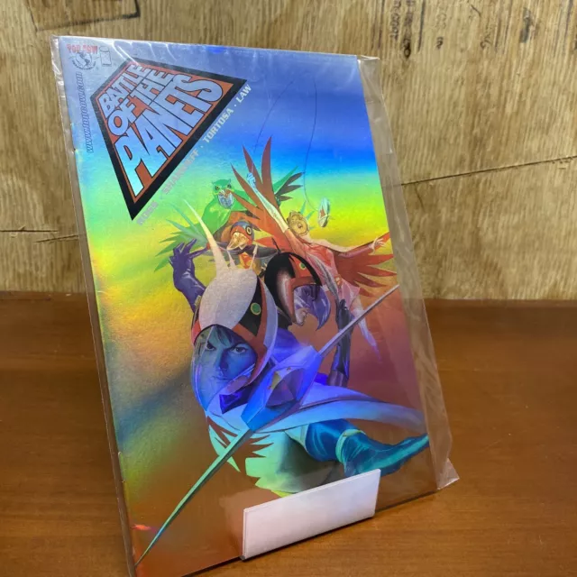 Battle Of The Planets 1 Image Foil Variant Comic Alex Ross Sharrieff 2002 Vf