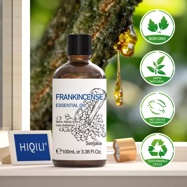 Frankincense Essential Oil 100% Pure Natural for Diffuser Aromatherapy Massage