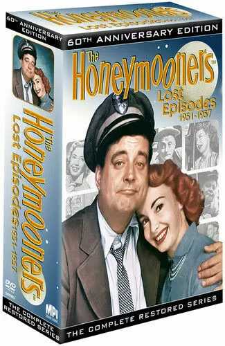 The Honeymooners:Lost Episodes 1951-1957 Complete Restored Series DVD NEW