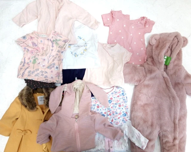 Pacchetto Bambini Età 0-3 Mesi Abbigliamento Ragazze Moda Preamata #55908