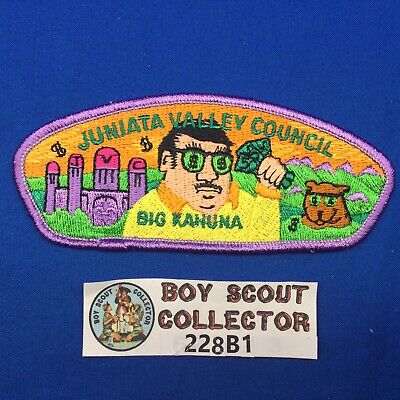 Boy Scout CSP Juniata Valley Council Shoulder Patch Big Kahuna PA