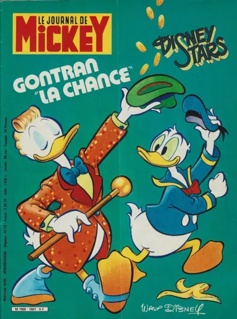 Le journal de Mickey n°1501 hebdomadaire V.F - 05/04/1981